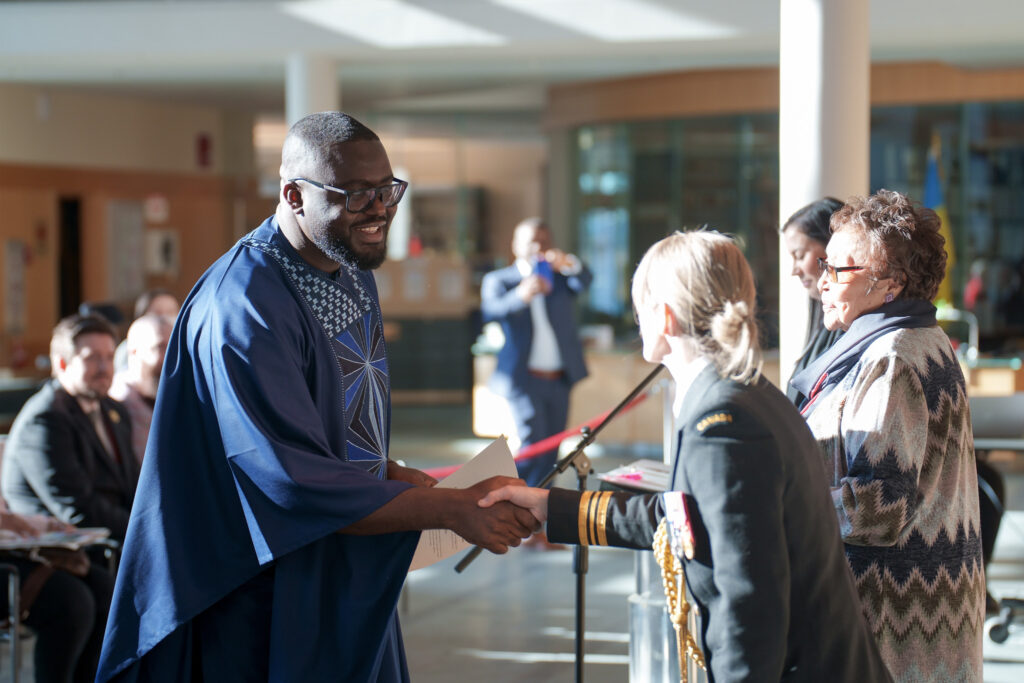 Enhanced citizenship ceremony, Legislative Assembly, Yellowknife, NWT