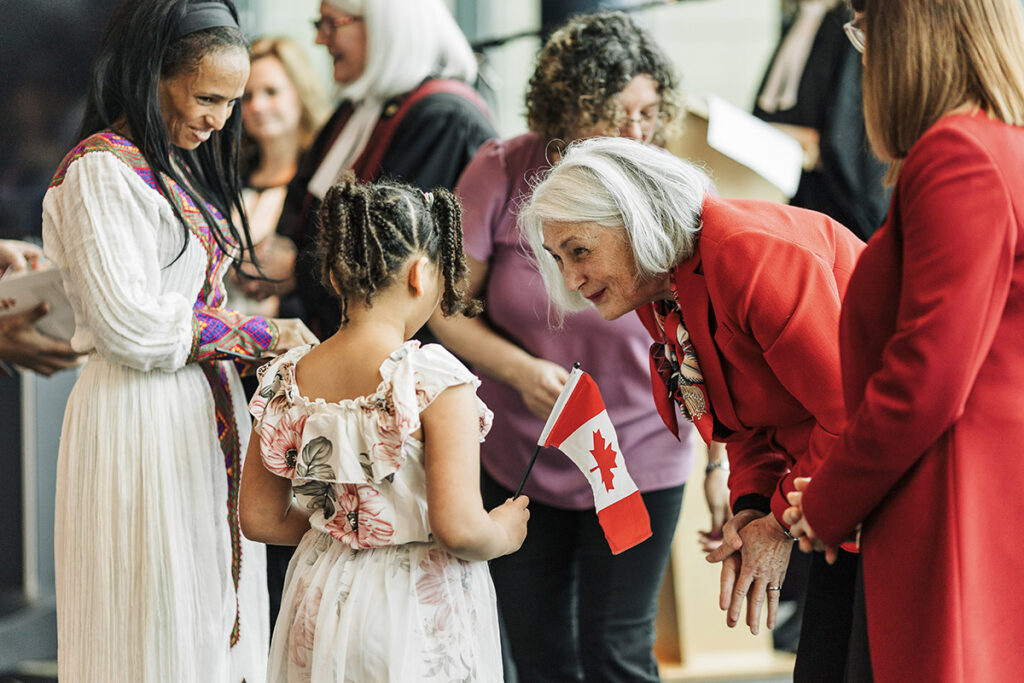 Enhanced citizenship ceremony at The Rooms, St John's, NL