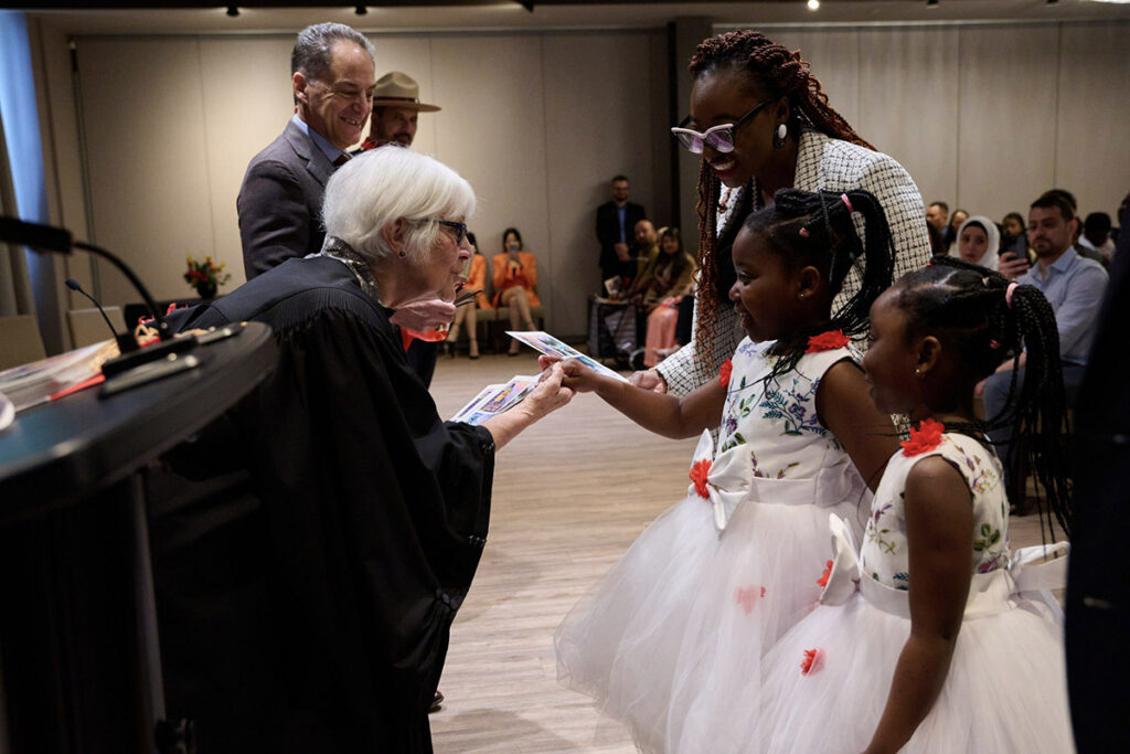 Enhanced citizenship ceremony at the Hudson, Calgary, AB, May 2, 2024